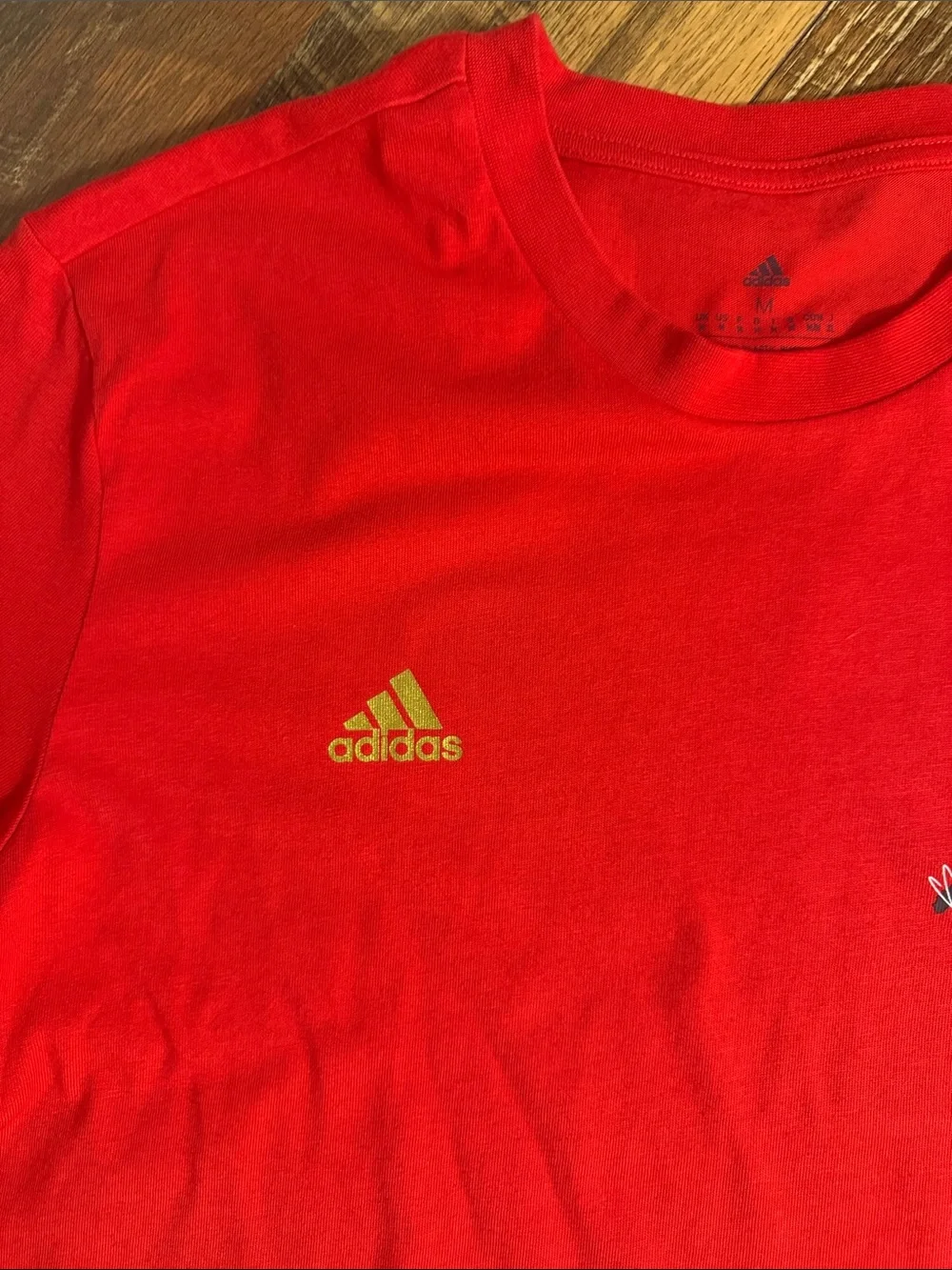 Adidas Mohamed Salah Graphic T-Shirt Red Men’s Medium HC1980